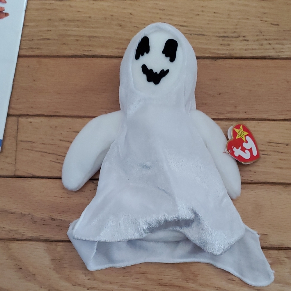TY Ghost Plush Toy - White